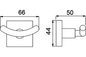 Крючок Timo Selene 12012/03 - 2