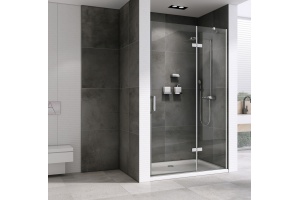 Душевая дверь в нишу ABBER Zart 120 профиль хром (AG08120) - 2