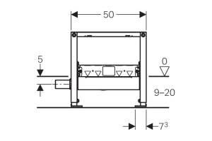 Душевой трап Geberit  (111.591.00.1) - 2