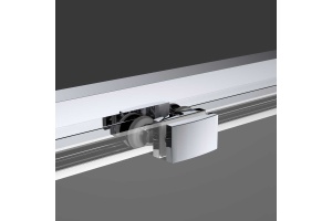 Душевой уголок Vincea Soft 90х90 профиль хром стекло прозрачное - 2