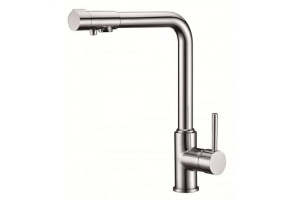 Смеситель Kaiser Teka 13044 для кухонной мойки, хром