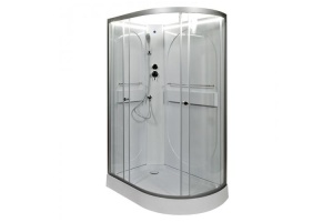Душевая кабина Deto L 120х80 хром (L620LNLED)