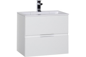Тумба с раковиной Aquanet Алвита 60 белая - 3