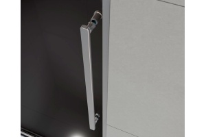 Душевая дверь в нишу Vincea Arno VPS-1A120CG 120 см, хром, стекло тонированное - 3