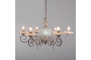 Подвесная люстра Abrasax Christel L.8302-6CREAM/G - 2