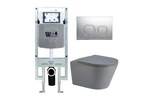 Комплект Weltwasser AMBERG 497 + SALZBACH 041 MT-GR + AMBERG RD-MT CR (10000011095)