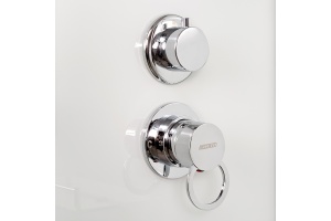 Душевая кабина DETO EM4510GM с высоким поддоном, с сиденьем - 3