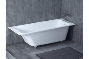 Ванна из искусственного камня Salini Orlando 170x70 102011M S-Sense, матовый - 3