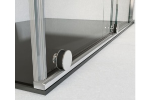 Душевой уголок Vincea Arno 150х80 профиль хром стекло прозрачное - 3