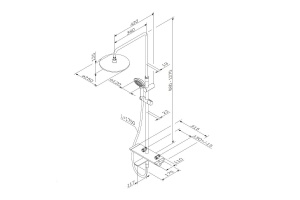 Душевая стойка AM.PM Spirit 2.0 F0770A500 - 2