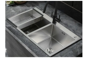 Кухонная раковина Gappo 83х50 сатин