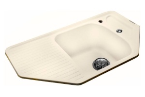 Мойка кухонная Lava A1 белая - 2