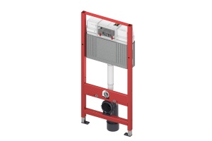 Инсталляция для унитаза TECE now K440407 кнопка черная матовая - 3