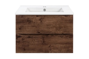 Тумба с раковиной Vincea Gio Mia 60 темное дерево