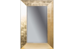 Зеркало Armadi Art Chelsea 80х120 с подсветкой золото