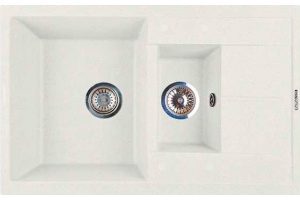 Мойка кухонная Lava D4 latte (белый)