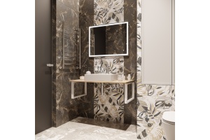 Раковина STWORKI накладная 50 3050-KL белый глянец - 3