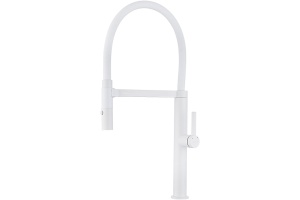 Смеситель для кухни Paulmark Leader белый матовый