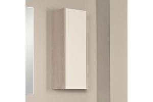 Шкаф подвесной Aquaton Йорк 30 белый-светлое дерево - 2