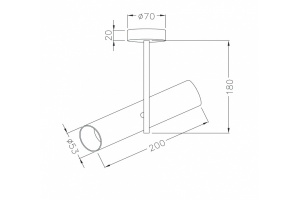 Спот Maytoni Elti C020CL-01W - 2