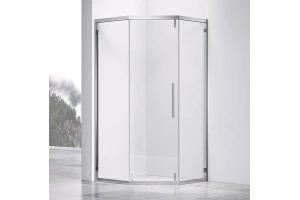 Душевой уголок Vincea Show 100x100 профиль хром стекло прозрачное