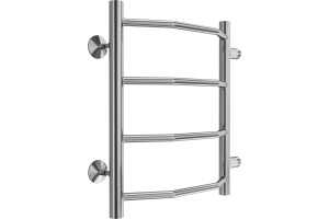 Водяной полотенцесушитель Terminus Виктория П4 400x500 Хром боковое подключение - 2