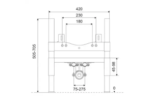 Инсталляция для биде Excellent Shiro - 2