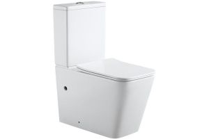 Tavr 2.0 C1 Чаша с сидением (Soft Close-SLIMSEAT) для унитаза напольного с Rimless (243542) - 2