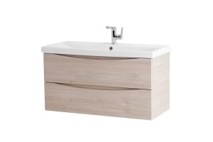 Тумба с раковиной Belbagno Marino-Cer 100 светлое дерево - 2
