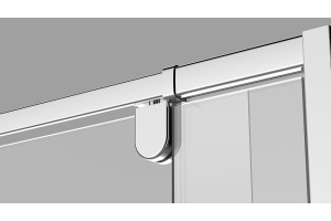 Душевая дверь в нишу Veconi Vianno VN-32 80 см,  профиль хром - 3