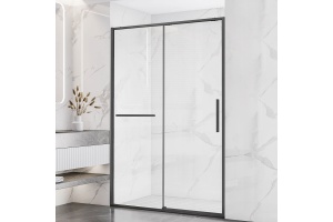 Душевая дверь Vincea Slim Soft 150х200 профиль сталь стекло прозрачное