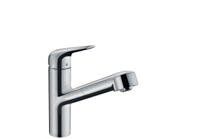 Кухонный смеситель hansgrohe Focus M42, однорычажный с вытяжным изливом 71814000