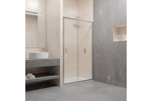 Душевая дверь 140*195 RGW PA-14 Хром/Прозрачное/6 мм (138-142)