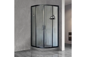 Душевой уголок Royal Bath HKD 90х90 профиль черный стекло прозрачное - 2