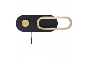 Настенный светодиодный светильник Arte Lamp Lucas A2602AP-10BK