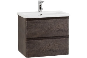 Тумба с раковиной BelBagno Albano 50 темное дерево - 2