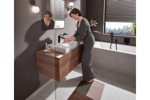 Душевая лейка Hansgrohe Pulsify Relaxation 105 3jet черный матовый  - 2