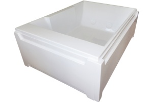 Акриловая ванна Royal Bath Triumph RB 665100 180x120 см с экранами - 3