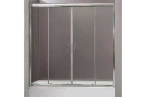 Шторка на ванну BelBagno Uno VF 2 170/145 C Cr