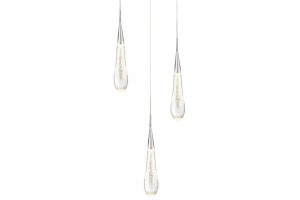 Подвесной светодиодный светильник Kink Light Гутта 07861-3AS,02