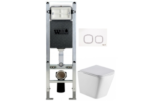 Комплект Weltwasser AMBERG 350 ST + GELBACH 004 GL-WT + AMBERG RD-WT (10000006513)