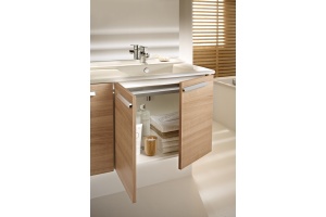 Тумба для комплекта Jacob Delafon Struktura 120 белый блестящий, 4 дверцы - 3