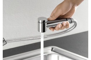 Смеситель для кухонной мойки Blanco Tivo белый, хром (517613) - 2