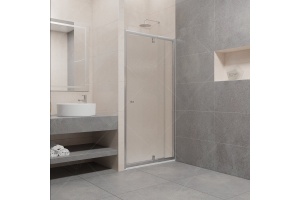 Душевая дверь  80*185 RGW PA-02 NEW Хром/Шиншила/6 мм (77-90) (EasyClean)