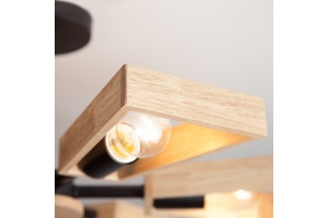 Потолочная люстра Eurosvet 70056 70056/8 черный - 3