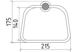 Полотенцедержатель Boheme Royal Cristal Gold кольцо - 2