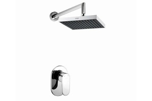 A12028 Встраиваемый комплект для душа с верхней душевой насадкой
