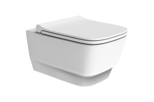 Чаша для подвесного унитаза Boheme Bello белая матовая без сиденья