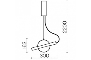 Подвесной светильник Maytoni Enigma MOD150PL-L5W3K - 2