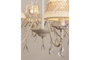 Подвесная люстра Abrasax Emma L.5401-5CREAM/G - 2